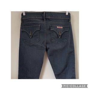 Hudson Collin Mid- Rise Skinny Jeans 27